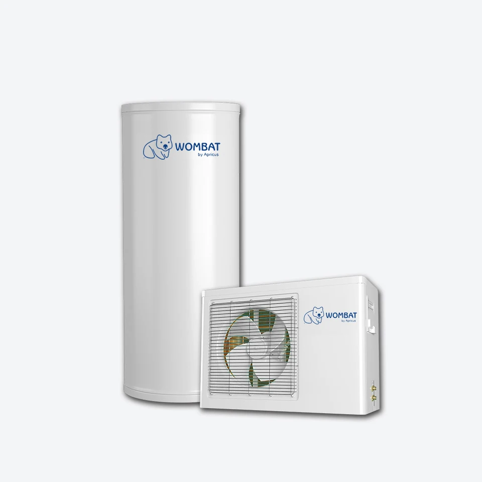 Apricus Wombat воздушный тепловой насос, нагреватель горячей воды