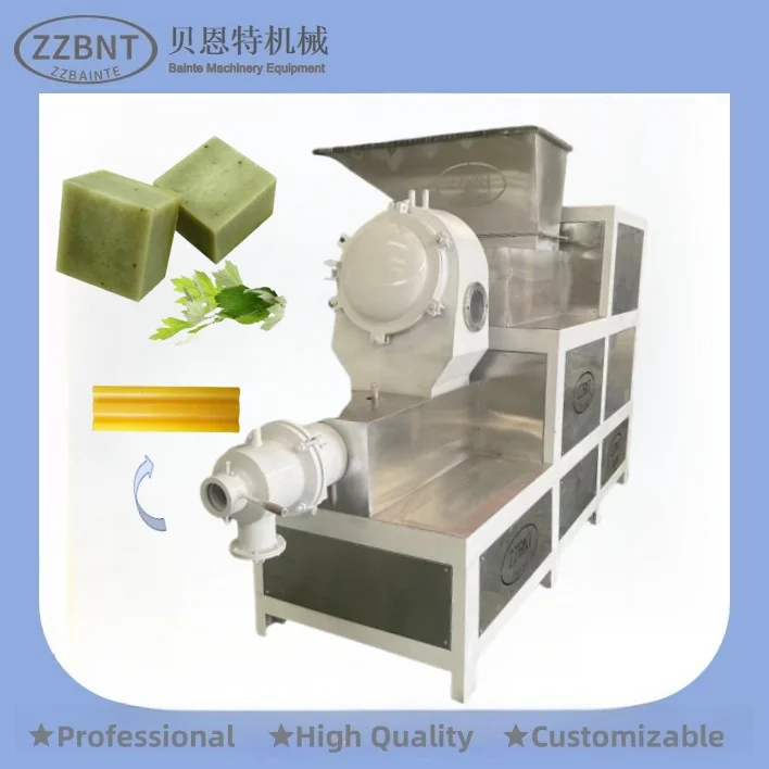 ZZBNT Professional Stainless Steel Cutter Logo Press Machine Soap Making Equipment with high quality Small Line Production