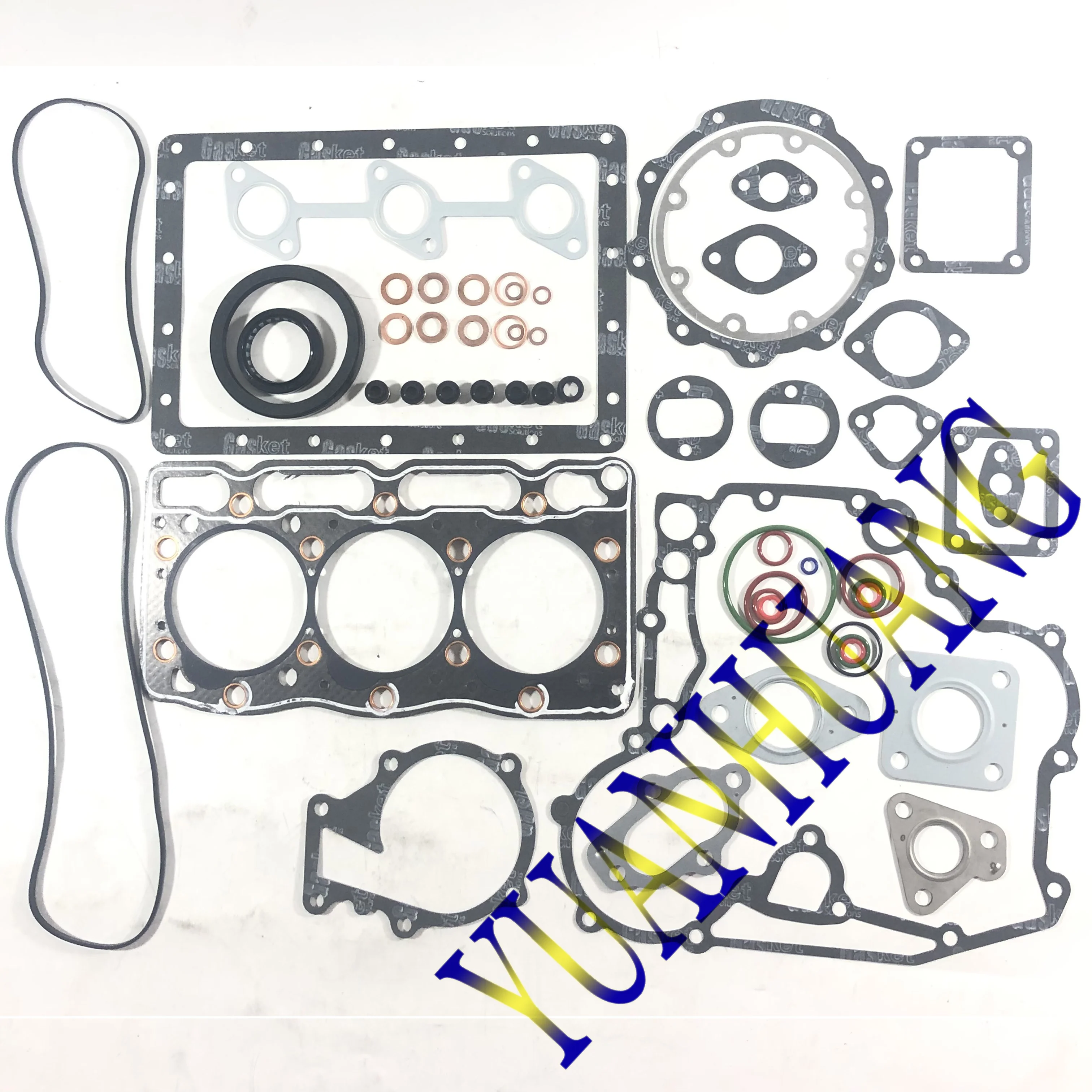 D1105 Engine Gasket Kit Overhaul Full Set Cylinder Head Cover Crankshaft Seal for KUBOTA