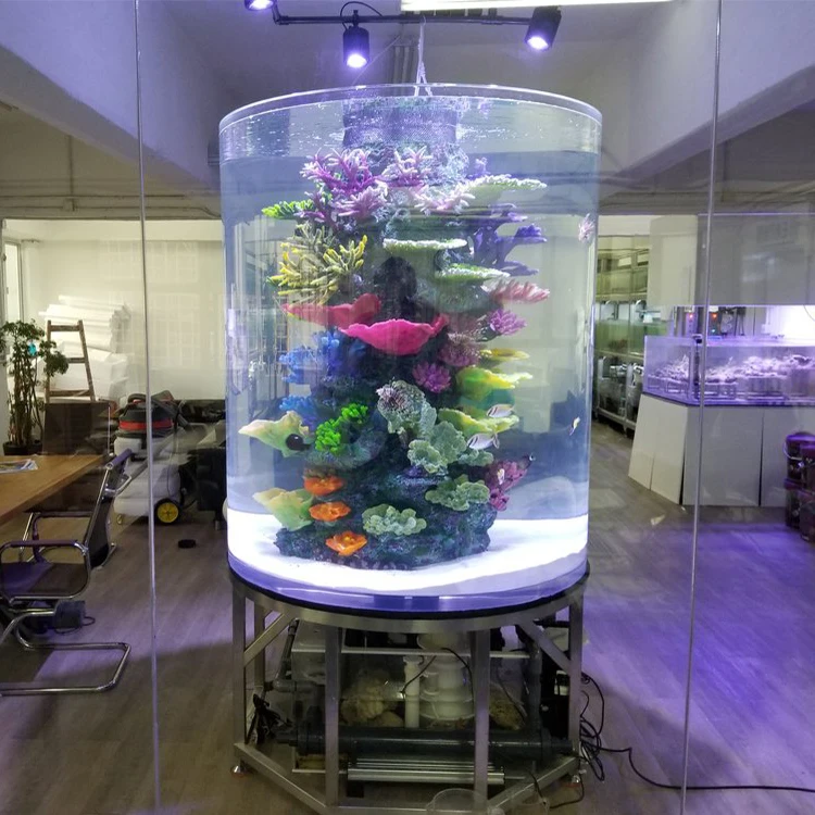 New Design Product  Wholesale Acrylic Transparent Fish Tank Customized size  For Aquarium