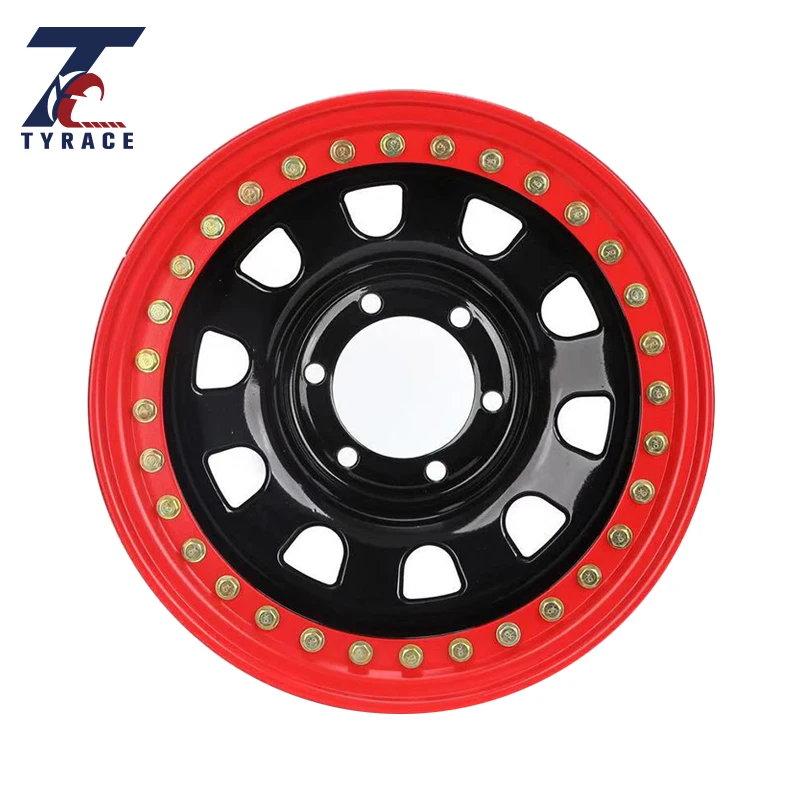 
china good price high quality steel off road 4x4 wheel rims 4WD 15inch 16inch 17inch 18inch 