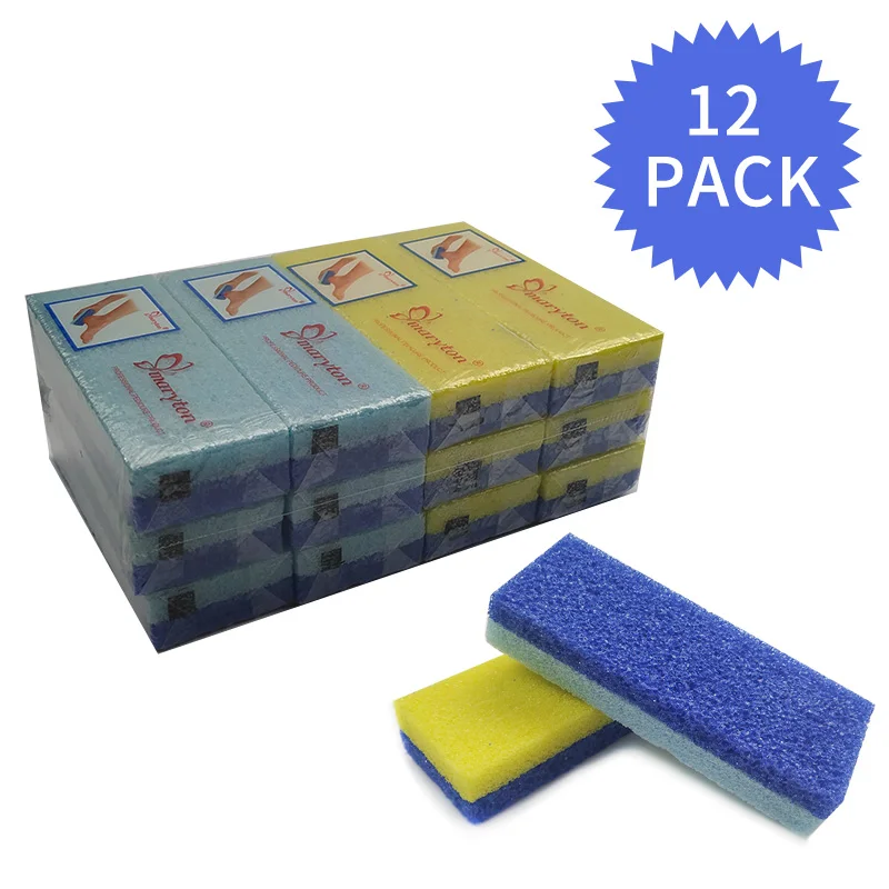 Wholesale Disposable 2 in1 Pumice Stone Pad For Foot Scrubber 576pcs/Case