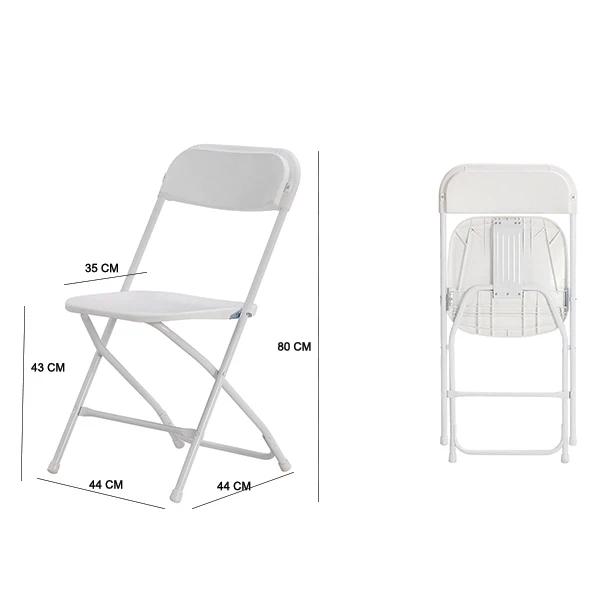
10 PACK White PP Plastic injection mold banquet folding Chairs commercial quality stackable outdoor event chair 