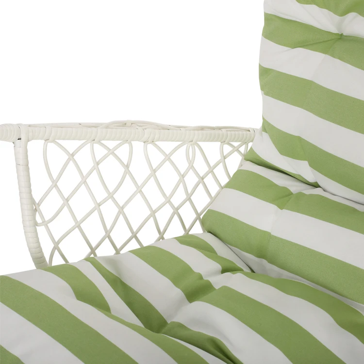 Free shipping within U.S Outdoor Garden Furniture Rattan Patio Swings Hanging Egg Chair with Stand