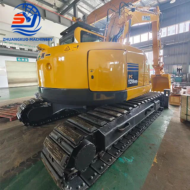 High cost performance 12 tons Original Used Medium crawler Excavator Japan Komatsu 128US Komatsu Pc128US-8 Komatsu Pc128