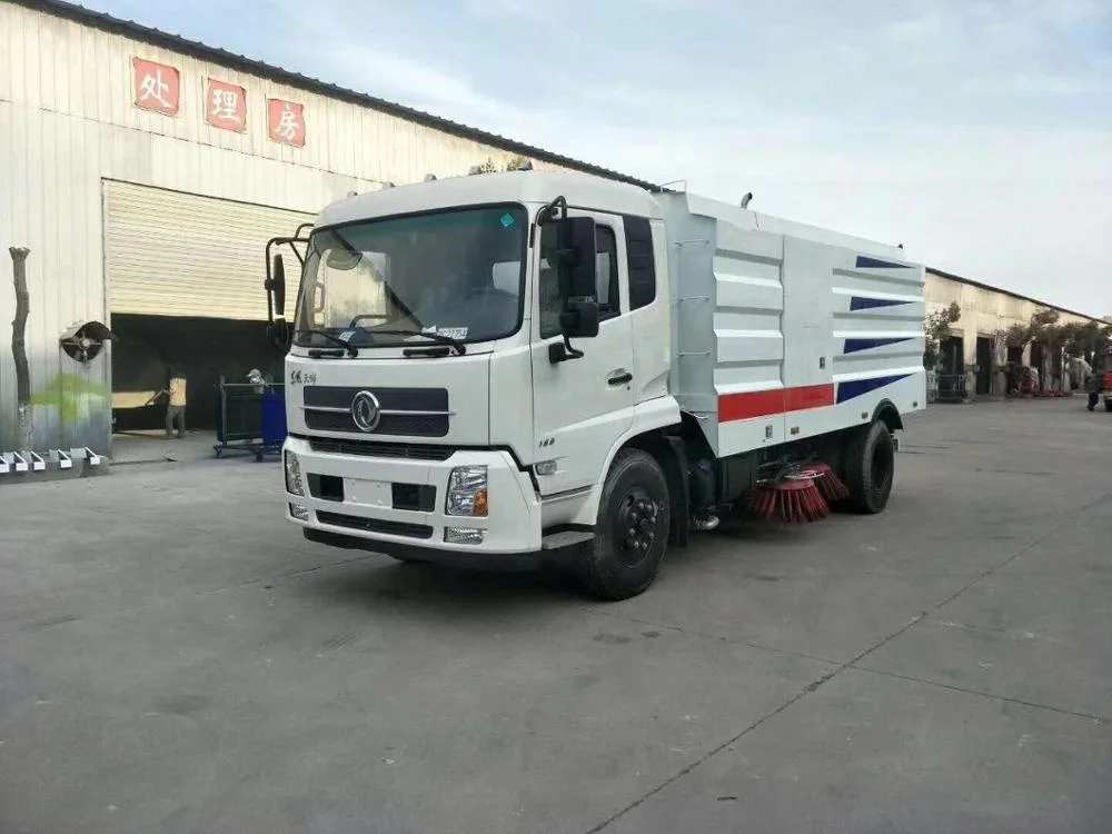 Hot-selling DFAC Tianjin high-quality road sweeper truck is suitable for all road surface cleaning