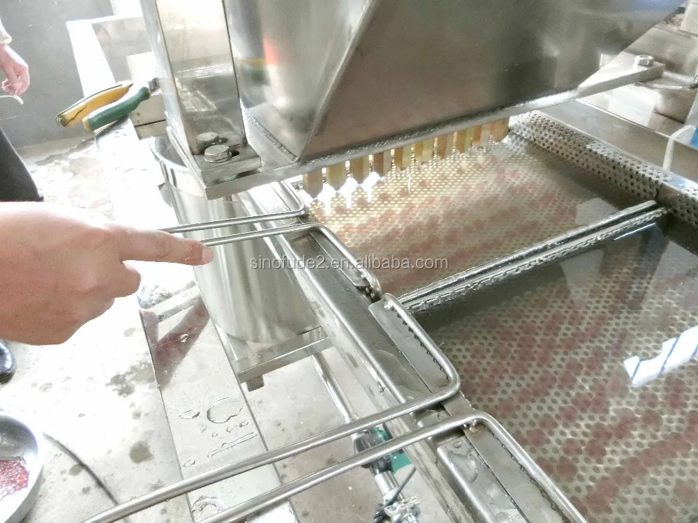 Hot Sale easy opreate SUS304 high yiled tapioca pearl depositor machine customized mini popping boba machine