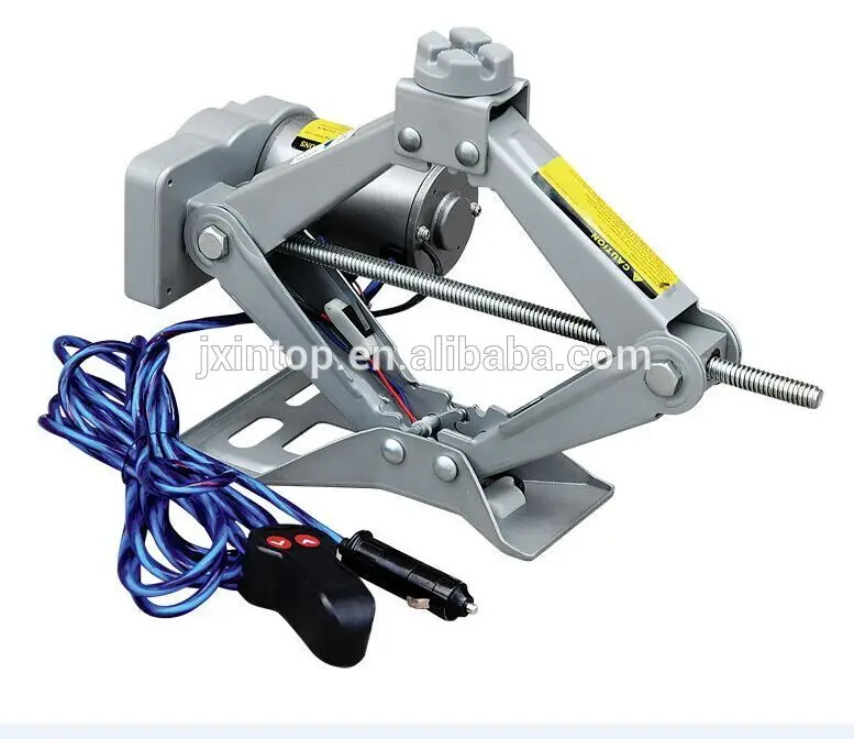 
Widely Used CE Standard 12 Volt Electric2Ton Mobile Automatic High Lift Scissor Car Electric Jack 
