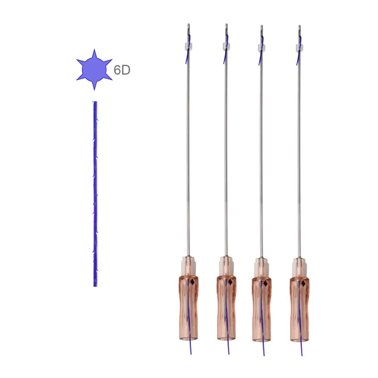 Half L Blunt Cannula Pdo Thread 19g 21g Nose Cog Pdo Nose Thread Lifting