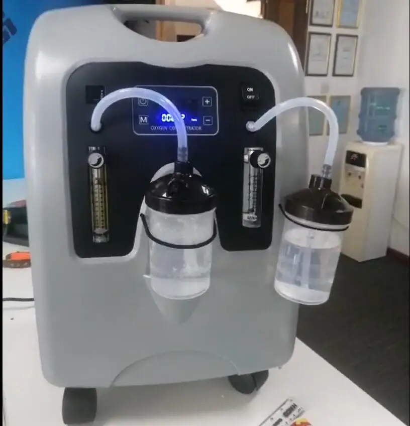 1l-10l Medical Grade oxygen-concentrator 10l Dual Flow Oxgen Generator 95.6% Purity 10 liter Oxygen Concentrator