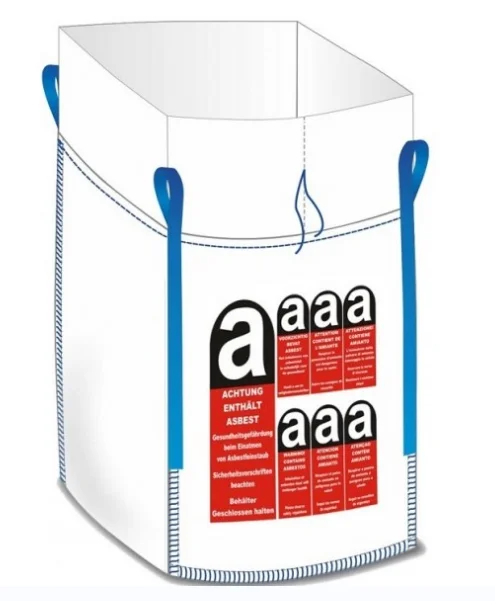 1mt 1 Ton 500kg 800kg 1000kg 1250kg 1500kg 2000kg Plastic Super Sack Jumbo FIBC Bulk Bag Baffle Q-Bag Big Bags