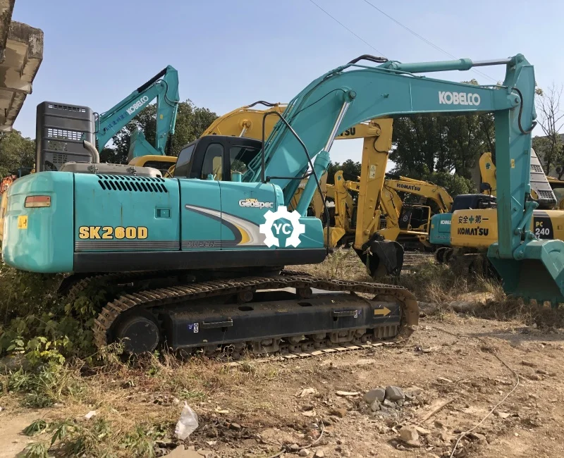 Cheap price used Kobelco SK260 excavator original second-hand Kobelco SK200 260d 260lc excavator for sale