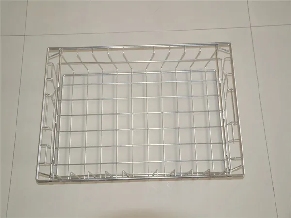 stainless steel kitchen cabinet wire storage basket/vegetable storage basket stainless steel storage basket
