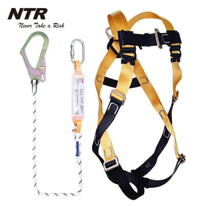 Tree Climbing Full Body Harness for Fall Protection Rescue Aborist Harness CE certification approve with big hook