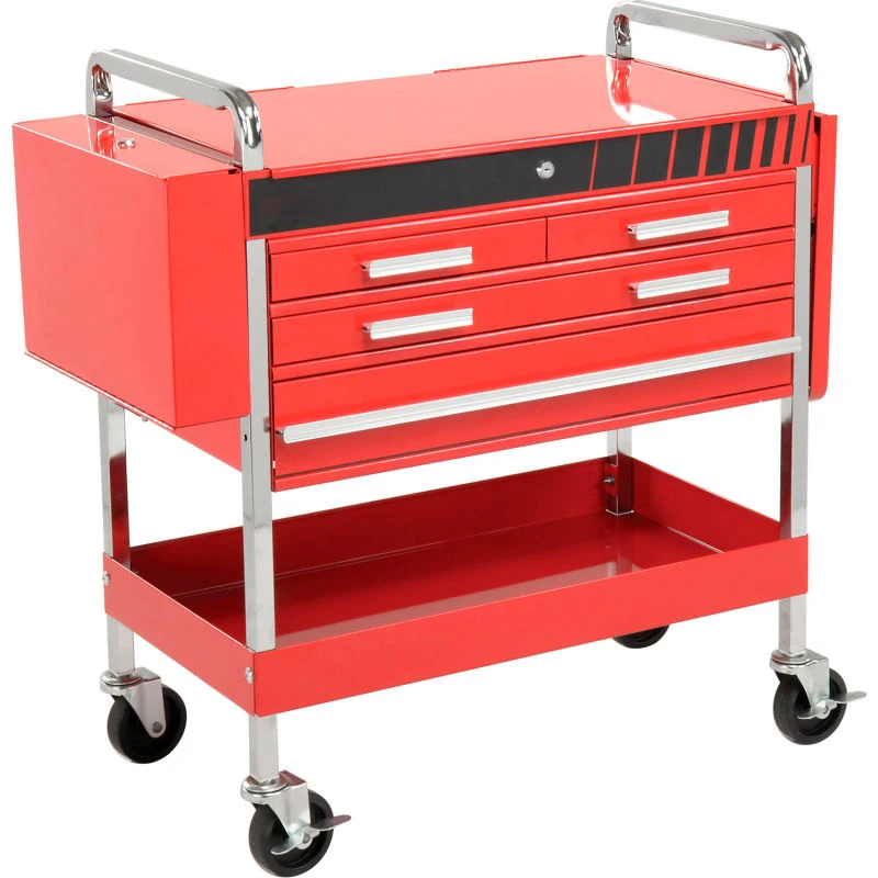 Metal universal wheel office furniture tool cabinet trolley multi purpose tool toolbox cart