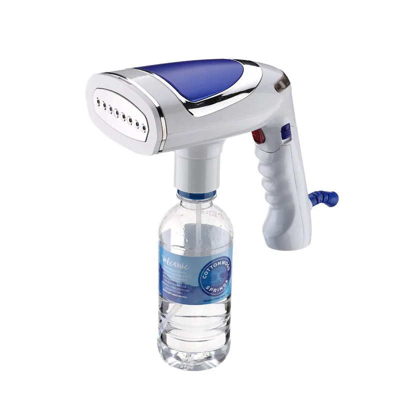 Two-in-one handheld temperature control garment ironing machine household steam small iron folding portable dry and wet ironing