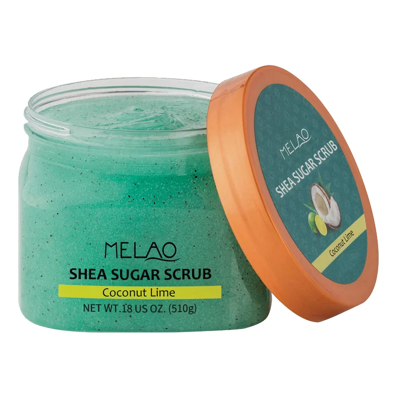 The best selling at Amazon 510g coconut lime shea sugar scrub body