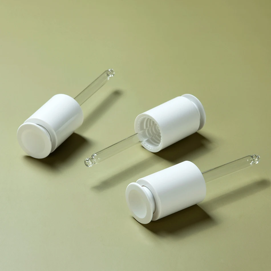 Luxury Empty 20/410 plastic Press Pump Plastic Dropper Cap For Glass Bottle