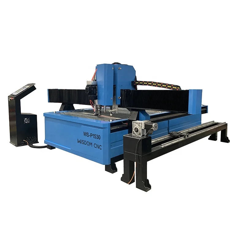 1530 2040 Table Multi-function CNC Plasma Cutting Cutter Machine with Side Rotary Attachment For Metal Plate and Tube Cutting