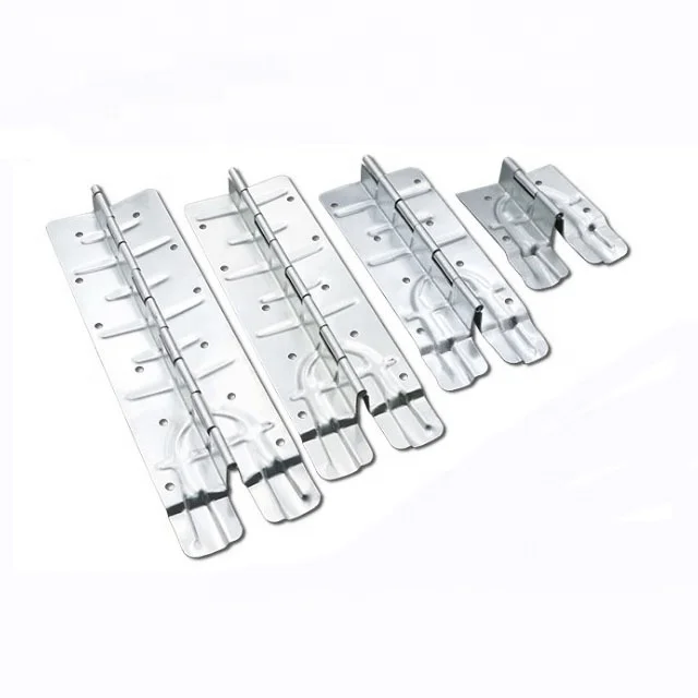 250mm Long Galvanized Steel Pallet Collar Hinge for Box Furniture Hinges