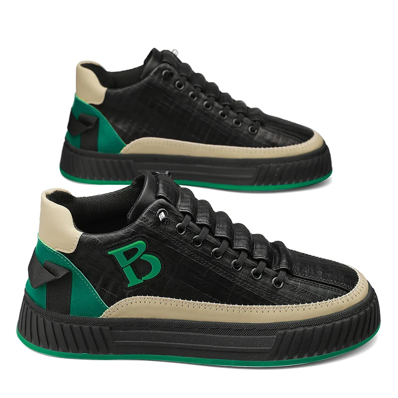 Hot Selling New Cool Sneaker Fashion Design with Flat Sole Rubber Insole and Mesh Lining Hard-Wearing Casual Shoes for Spring