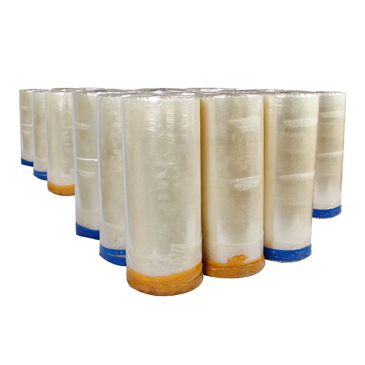 Factory Direct Sale Transparent Tape Jumbo Roll Tape Bopp Jumbo Roll adhesive tape 1280mm x 4000M