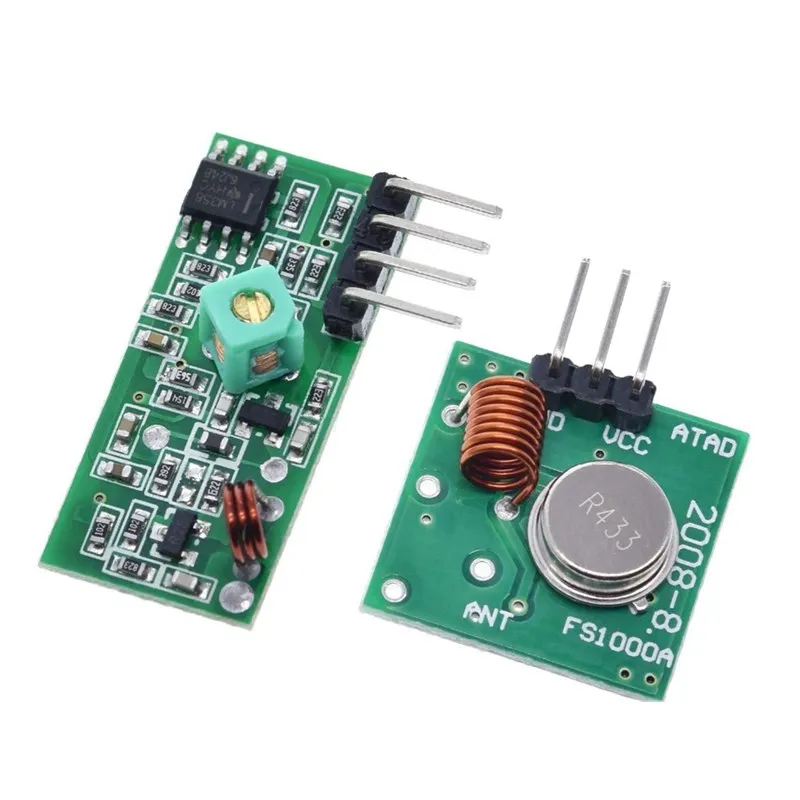 RDS Electronics-433Mhz RF модуль беспроводной передатчик и приемник Kit 5V DC
