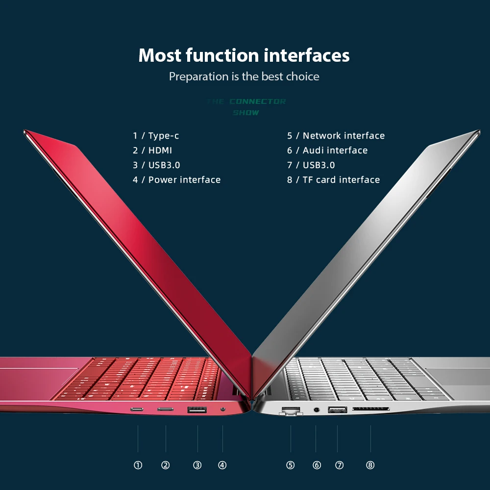 New Wholesale Laptops Custom Logo Intel N5095 Quad Core 256GB 512GB SSD Slim 15.6 inch DERE M12 Buy Bulk Laptops