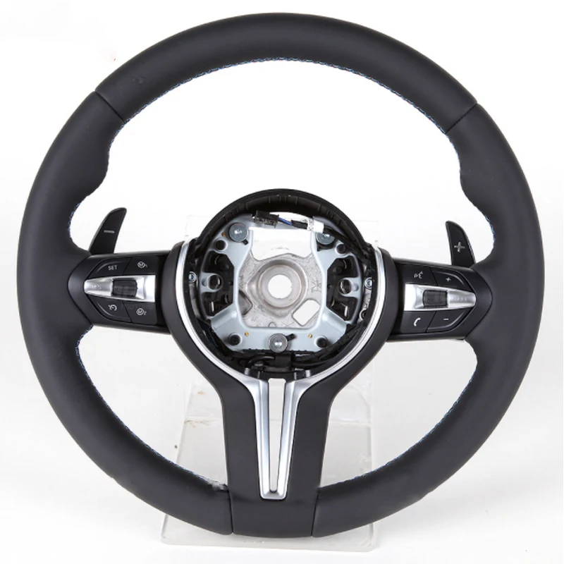 Suitable For BMW 1-7 Series X1-6 M3-6 E Seat To F Seat Thong Full Leather Steering Wheel