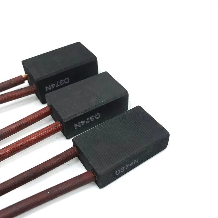 
D374N electric graphite carbon brushes 374 for exciting dynamo and DC generators 
