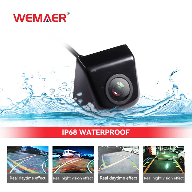 Wemaer OEM AHD камера заднего вида широкоугольная парковочная Водонепроницаемая Противоударная Автомобильная ночного видения для Nissan