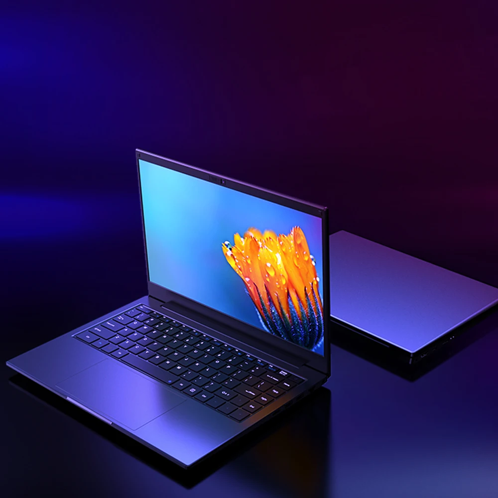 High end commercial use 14 inch narrow bezel plastic clamshell laptop notebook computer original intel core i5 i7