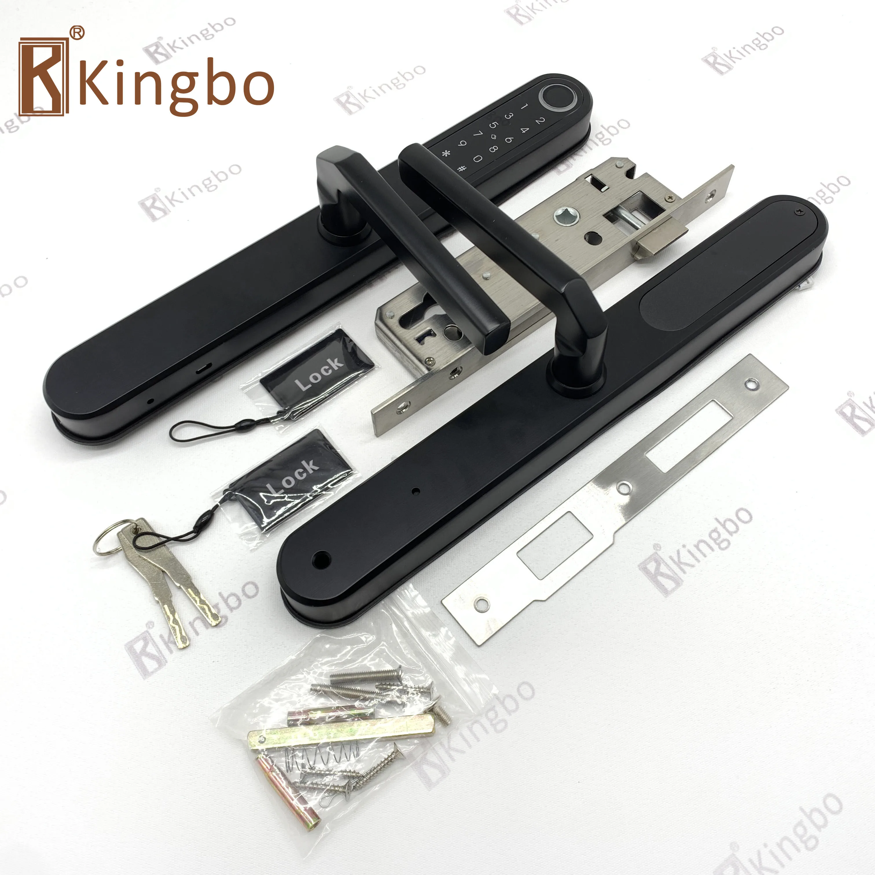 Newest Design High Safety Aluminum Sliding Door Lock Intelligent Digital Smart Door Lock