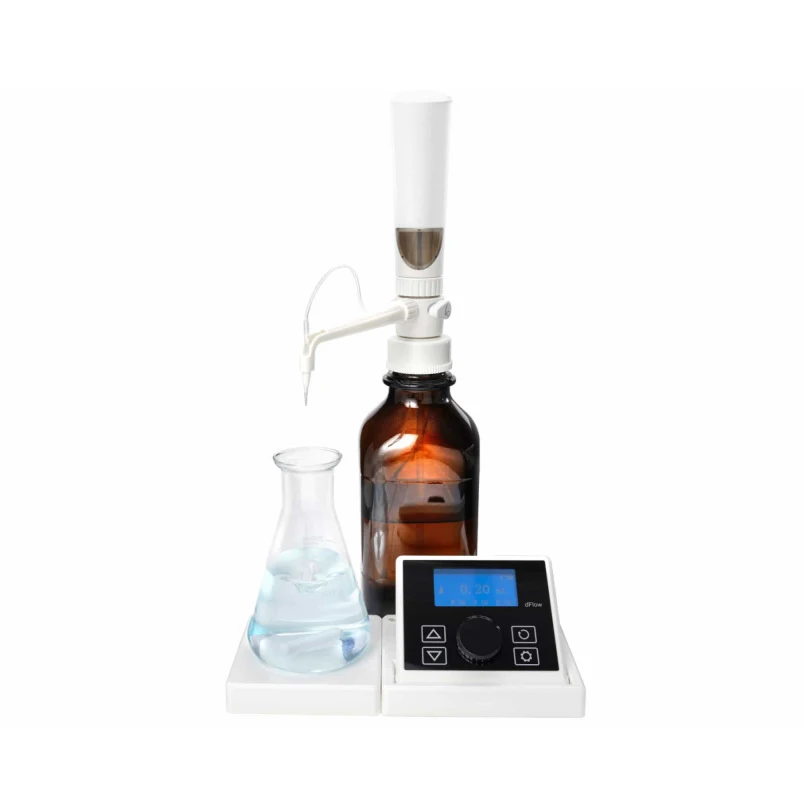 Lab Genuine dFlow Electronic Bottle Top Dispenser dTrite Electronic Digital Burette Titrator