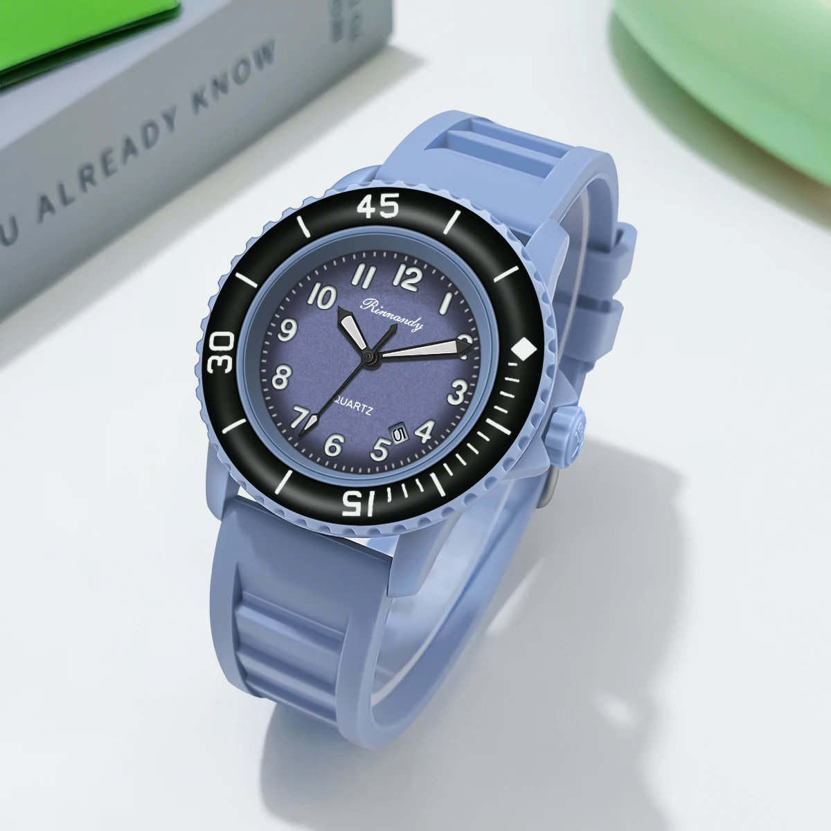 WJ-11415 Candy Color Cute Charming Vogue Girls Hand Watch Best Selling Wholesale Cheap Silicone Strap Quartz Watch For Women