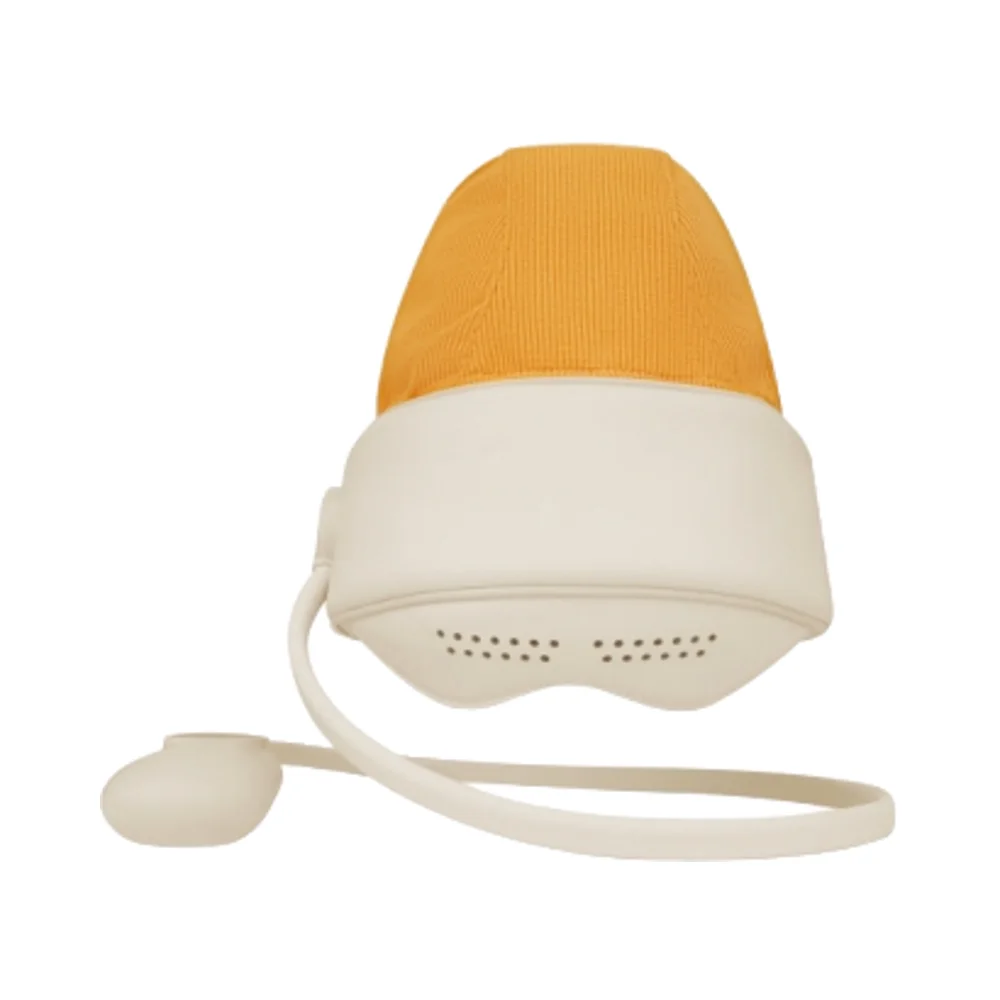 New hat style ABS silicone protein skin 1200mAh head intelligent sleep massager with 3 airbag soothing modes