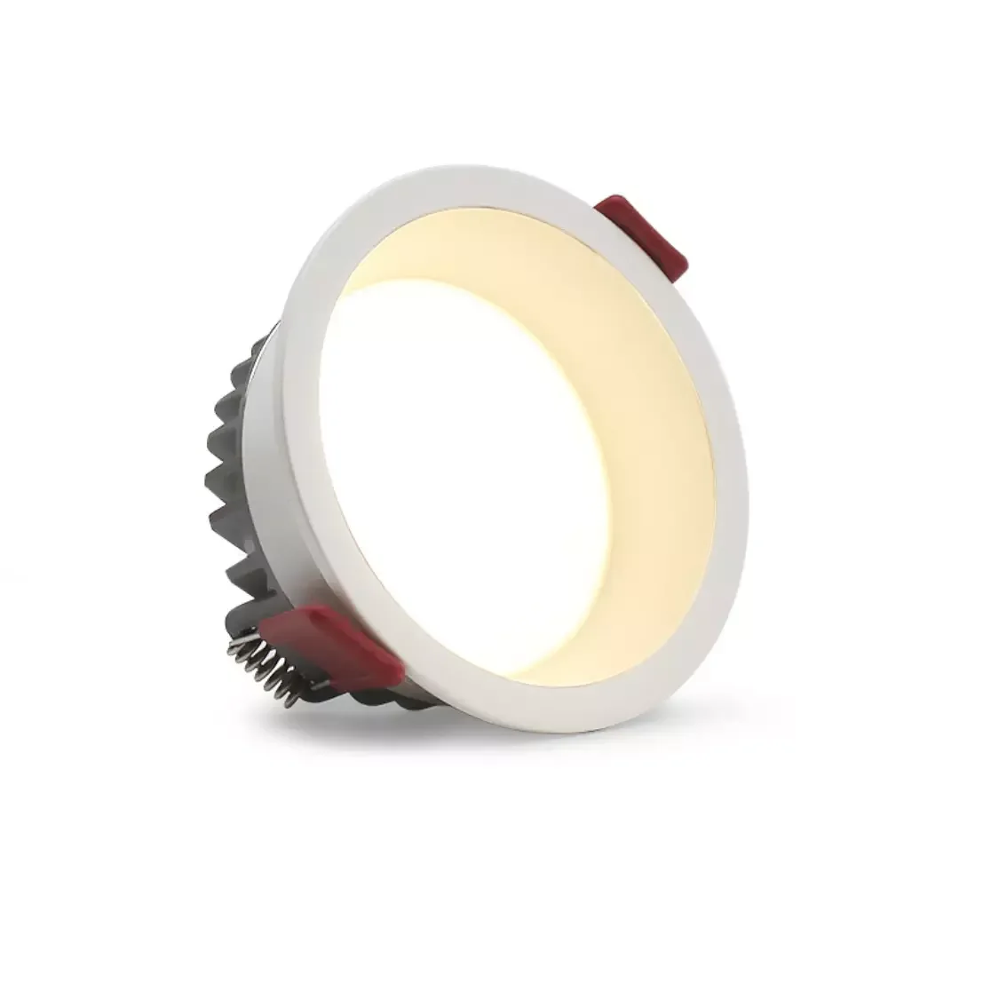 
Hot Sale 9w Dimmable Led Downlight Cri80 Deep Concave Recessed Ceiling Light 