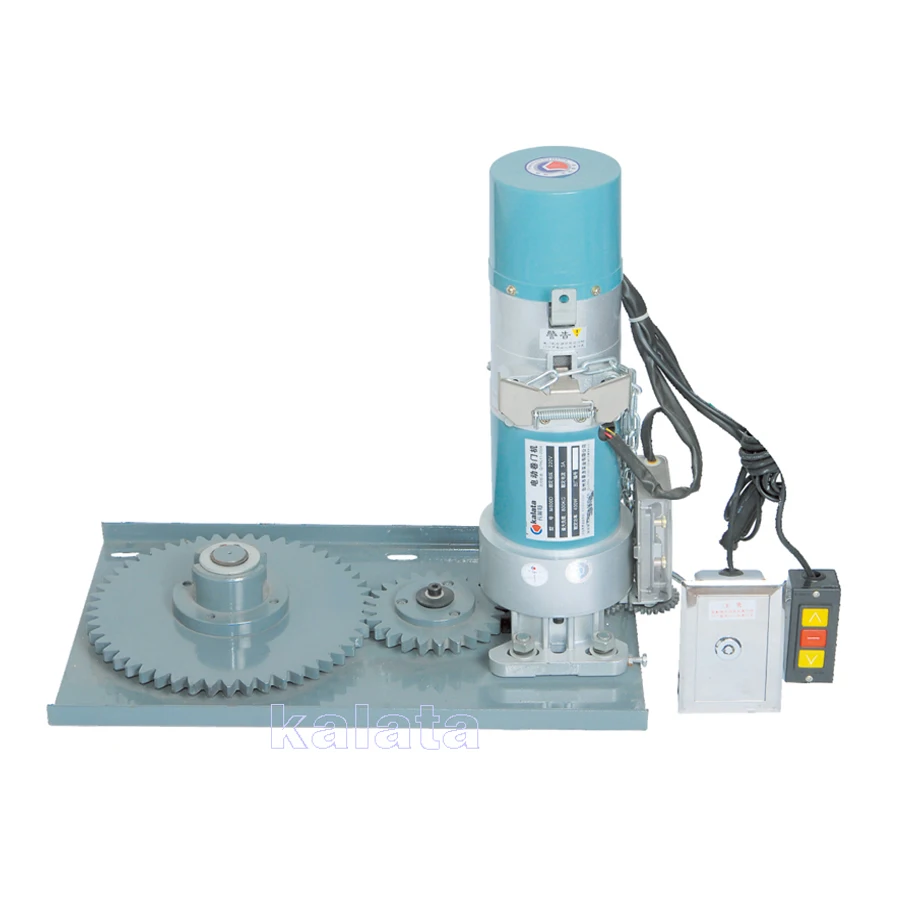 Kalata M600DZ мотор с двойным зубчатым приводом переменного тока, однофазный электродвигатель с роликовым затвором, высококачественный оператор ворот