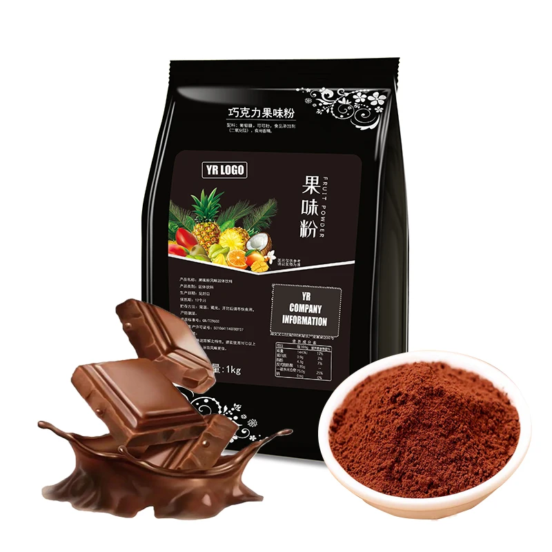 Instant Chocolate Tea Powder Supplier of Bubble Tea & Milk Tea Powder Flavor Drink Mix for Bubble & Milk Tea