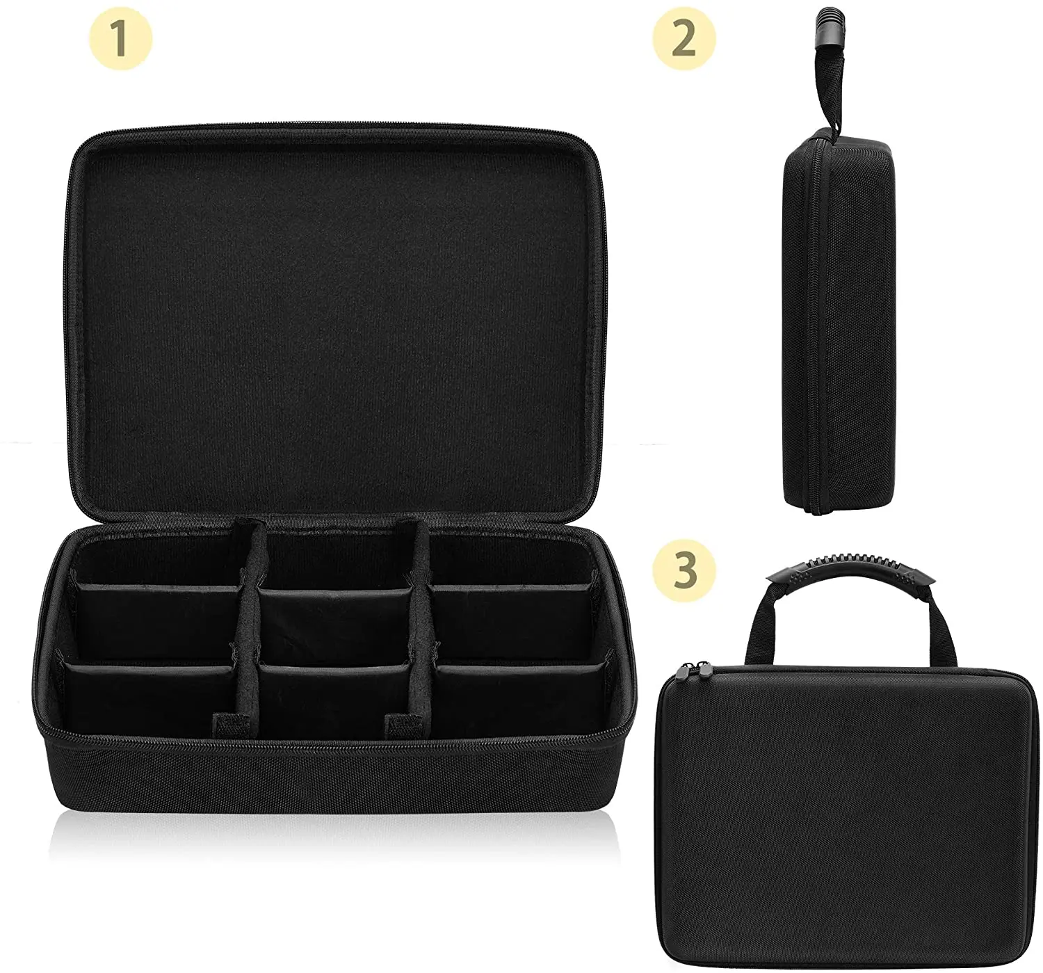 Large Game Card Case Storage Holder for 2500+ Cards, Fits for Main Card Game - C. A. H. Card Game, Sport Card Box for PM Cards,