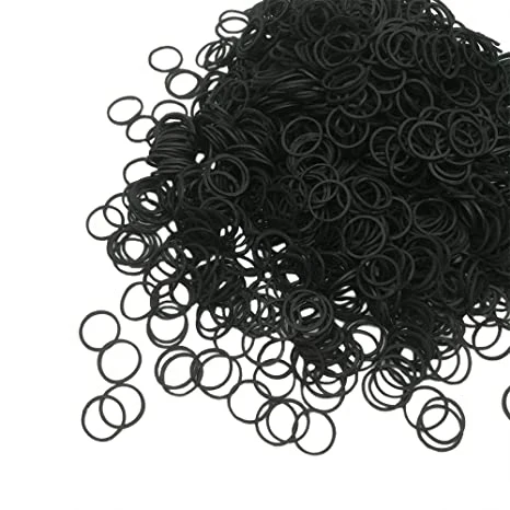 Custom Biodegradable Natural Elastic Bands Small Black Rubber Band for Office Bank Home and Various Purpose