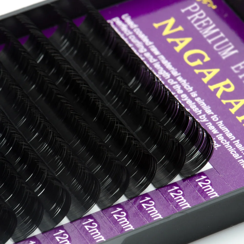 NAGARAKU eyelash extension supplier private logo lashes easy fanning  lashes volume