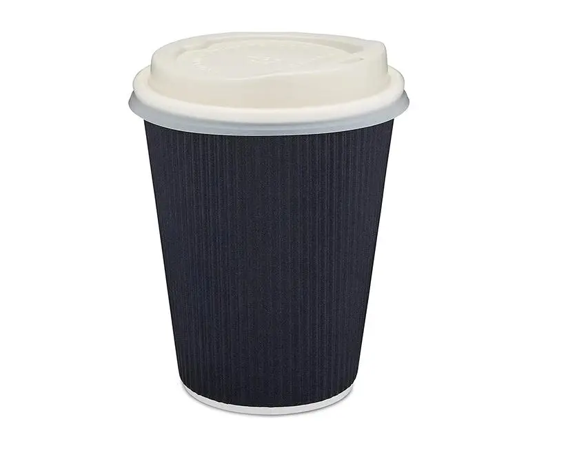 Single Wall 4 oz/5 oz Disposable Coffee Paper Cups With Lids