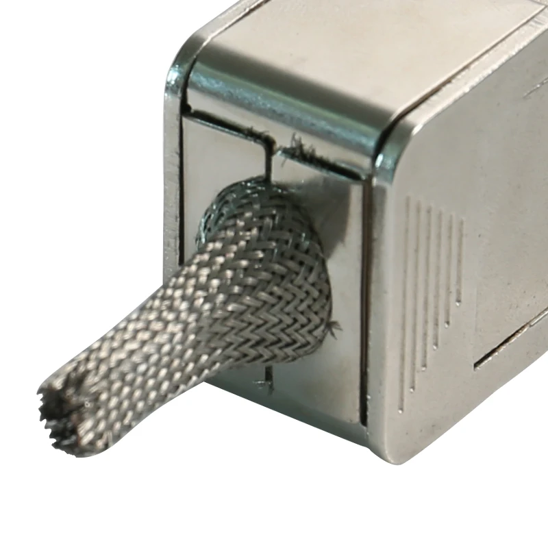 3 м Cat5e CAT6 CAT6A RJ45 безинструментальный экранированный STP цинковый сплав Keystone