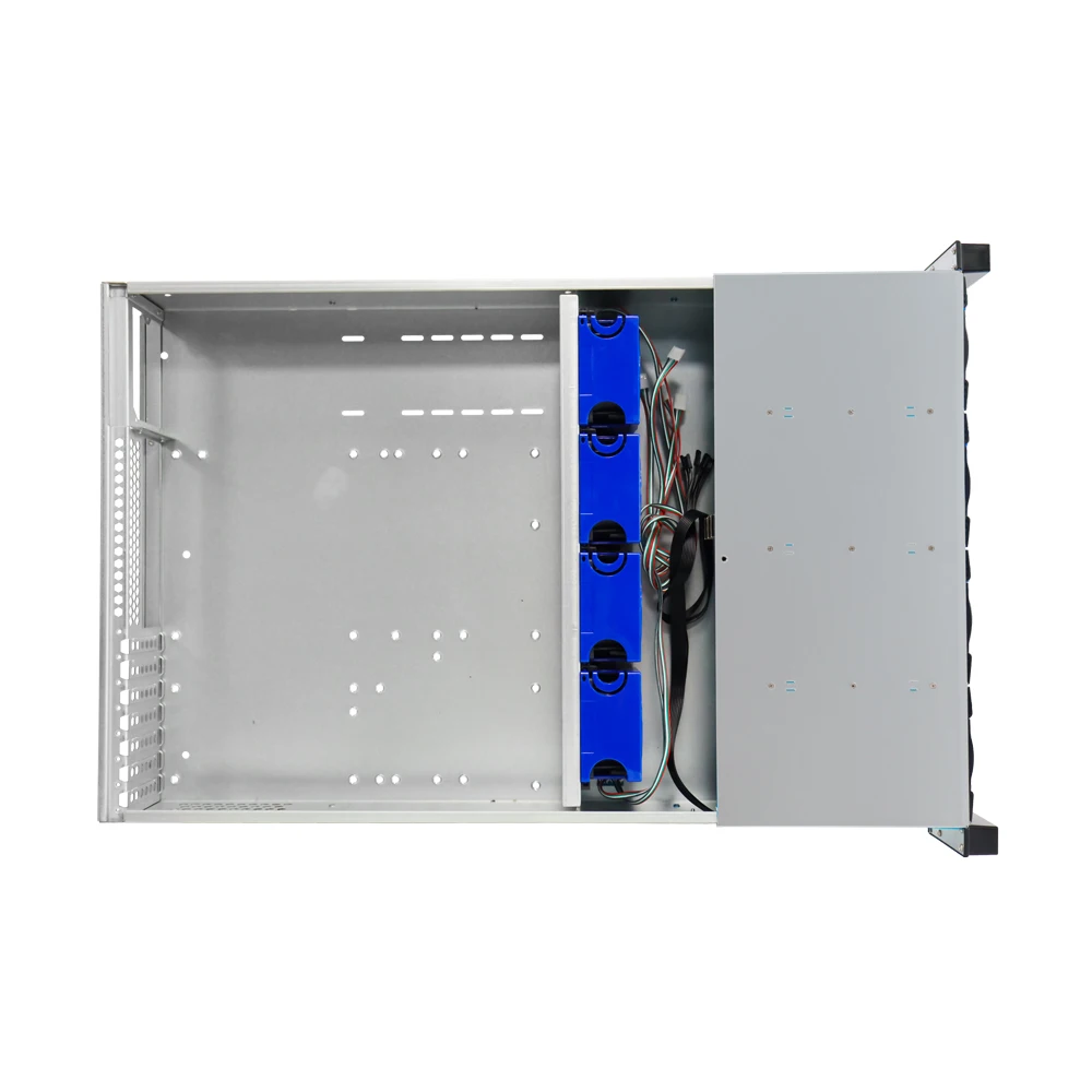 2U 12 bay hot-swappable rack server chassis