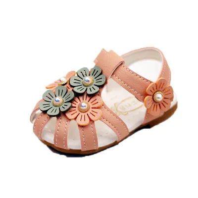IHJ1114 Girl sandals summer new style baby Soft bottom non-slip toddler shoes