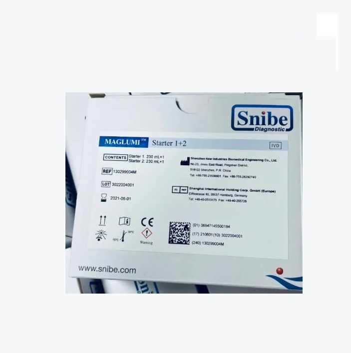 A-Faith 2021 Snibe Biochemistry Reagents for M800 M600  FT3 FT4 T3 T4 FSH LH Chemiluminescence Immunoassay CLIA analyzer