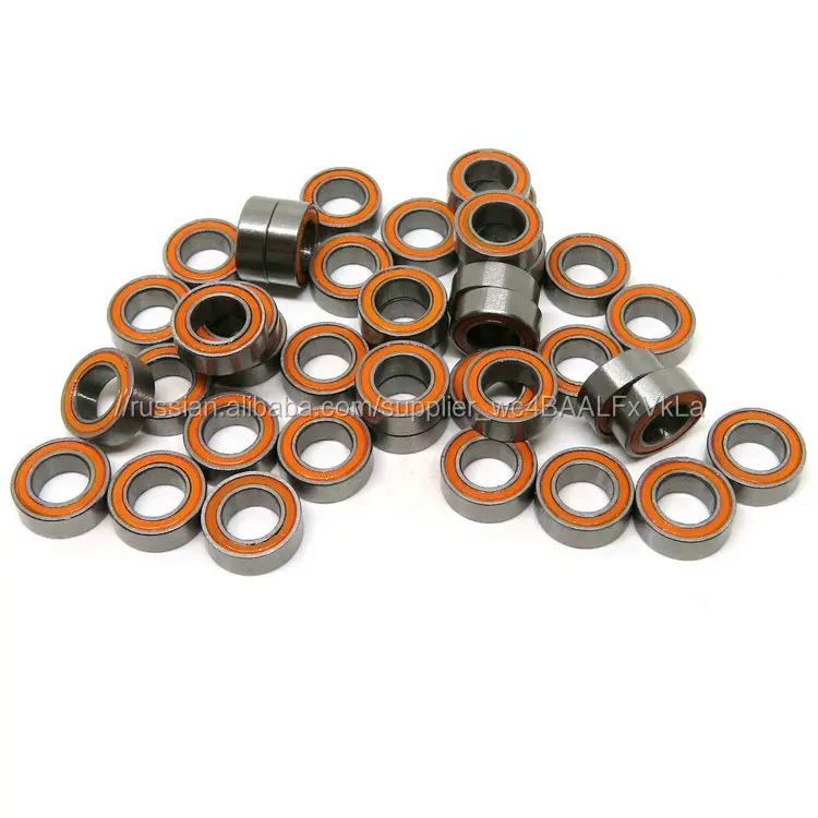 Рыболовные катушки SMR74C-2RS SMR74C-2OS нержавеющая сталь керамические гибридные оранжевые герметичные подшипники 4x7x2 5 мм