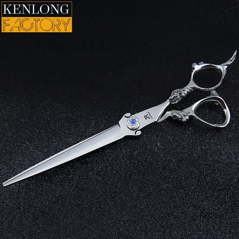 Hot sale hairdressing scissors japanese 440c steel barber hair salon scissor  japanese hair cutting scissors 7.5\ (62402878236)
