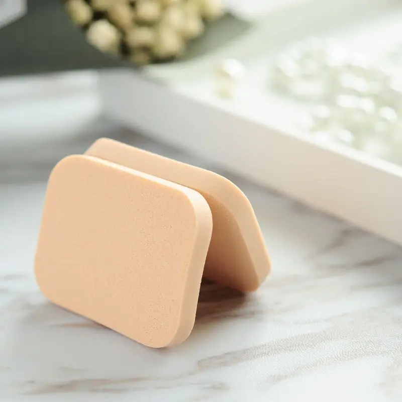 Cosmetic Facial Soft Latex Sponge Make Up Powder Puff Round Makeup Sponge Puff